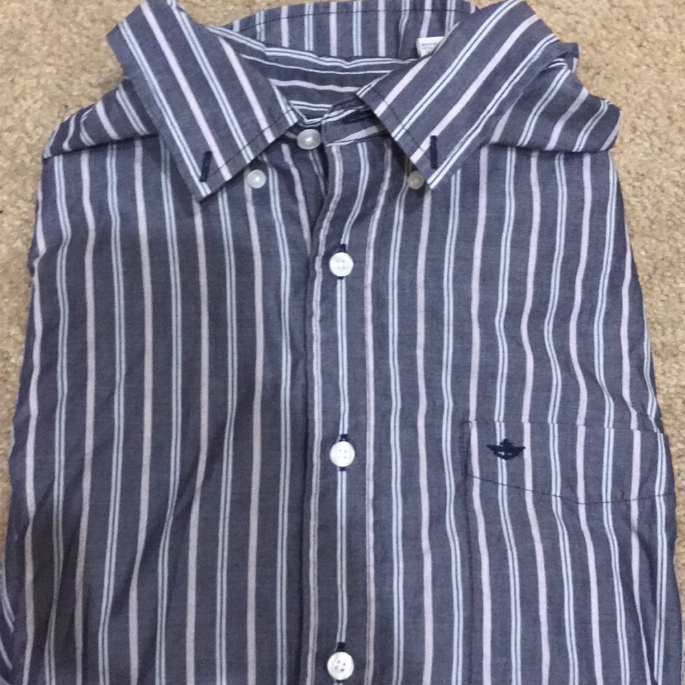 Men’s button down dress shirt
